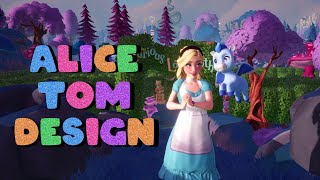 Alice Touch of Magic Design Dress Tutorial - Disney Dreamlight Valley