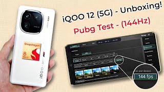 iQoo 12 Pubg Test | iQoo 12 Bgmi Test Snapdragon 8 Gen 3