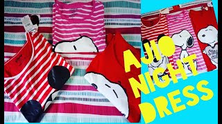 🌺#Ajio #NightDress Haul video🌺Best night dress 🌺 Highly recommended 🌺