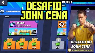 DESAFIO JOHN CENA | ROUBO FASE 1 | BRAWL STARS 😃