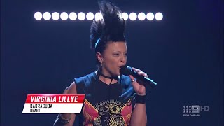 Virginia Lillye - Barracuda | The Voice Australia 9 (2020) | Blind Auditions