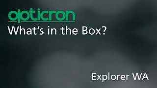 What's In The Box Opticron Explorer WA ED