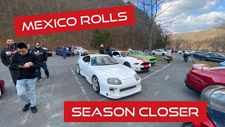 MEXICO ROLLS SEASON CLOSING CRUISE! 11/28