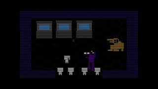 Fnaf 3 - The death of William Afton (Purple Guy)