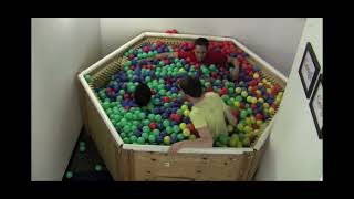 Google chrome ball pit in normal speed