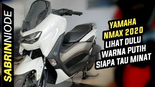 Spesifikasi dan Harga All New Nmax 2020 non ABS Warna Putih