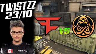 CSGO POV FAZE TWISTZZ(23/10) VS ENCE TRAIN ESL Pro League Season 13 19.03.21!