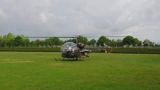 Westland Bell G3 B1 model Bell 47T Soloy OO-SOL