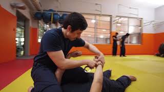 Intervention techniques, close contact fight with judo element for Arabian cadets AMW 2021