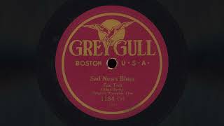 "Sad News Blues" - Original Memphis Five (1923)