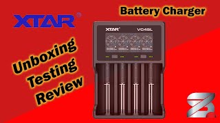 Зарядное устройство XTAR VC4SL, распаковка и тестирование #8pins #xstar #batterycharging