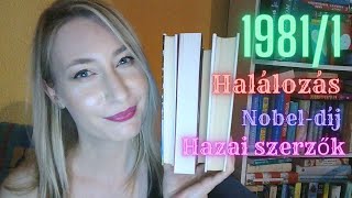 Imádom a költészetet és az irodalmat!  - 1981/1 (4 könyv, 2 cikk és időutazás)