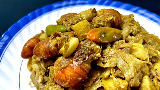 JACKFRUIT PRAWN | Raw Jackfruit Prawn Curry | Echor Recipe | How To Cook Raw Jack Fruit With Prawn