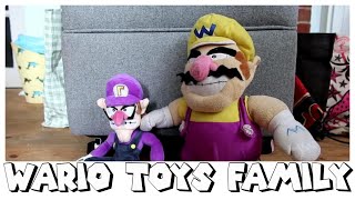 Mario Toys Family Super Star - Wario Toys Family