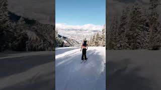 sometimes I just ski! Subscribe for more!!! #shorts