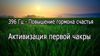 【396 Гц   Повышение гормона счастья, Активизация первой чакры】 Музыка для релаксации и медитации