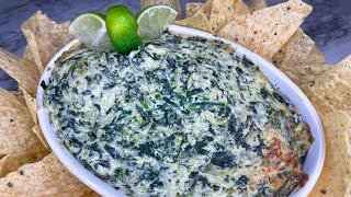 Easy Spinach Dip At Home|Game Day Food