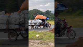 A truck carrying pots and pans for sale #trailer #trucking #driver #jcbvideo