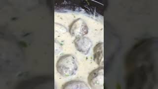 Kufta with youghurt #jenelenlastimoso #food #shortvideo