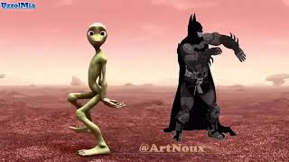 Dame Tu Cosita Challenge _ Alien vs Batman Dance Musically Compilation - DameTuCosiata who is best