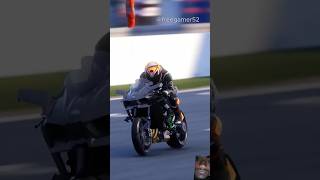 Kawasaki Ninja H2R 🏍 rider Bike #shorts #shortsvideo ⚡️ Ninja 1k@refugiomental6032 Racing?✨️🏍