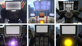 Evolution of All Versions of TV Man - Skibidi Toilet in Garry's Mod