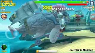 Big Daddy - Dunkleosteus - How to find the 15 sunken objects of Hungry Shark