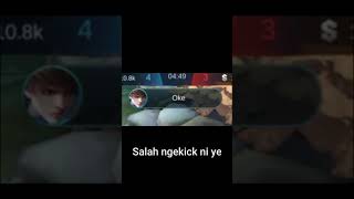 Maen Mobile legends Bang Bang eh salah Kick #shorts