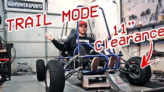 Dual A Arm Front Suspension Build | 420cc Yerf Dog Cross Kart | Independent Miata Rear