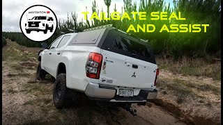 Grunt Tailgate Seal and Assist Kit Installation