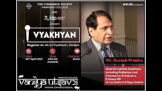 #LiveNow Speaking at Hansraj College Vanijya Utsav National Commerce Festival "Vyakhyan"