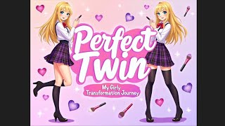 Perfect Twin: My Girly Transformation Journey 🌸👗 #Crossdressing #ForcedFeminization