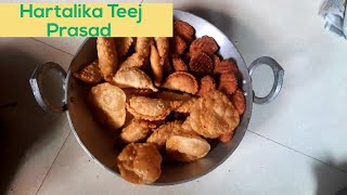 Hartalika(हरतालिका )Teej prasad /Ma ki Recipe #Teej special #Making prasad  #FestiveSweets