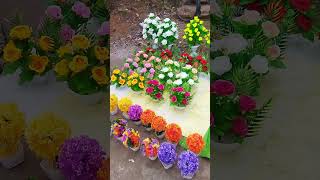 Beautiful decorative flowers starting from Rs. 50 only #diyasworld #ytshorts