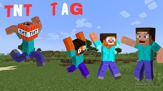 PLAYING TNT TAG | minecraft