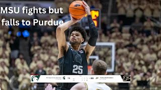 Michigan State vs. Purdue Recap- B1G Basketball