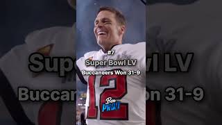 Ranking The Last 8 Super Bowls #shorts