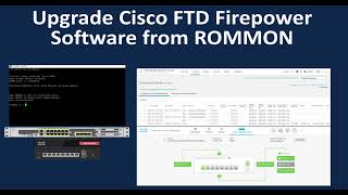 UPGRADE CISCO FTD FIREPOWER THREAT DEFENSE SOFTWARE FROM ROMMON