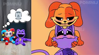 CatNap & Pomni React to "Poppy Playtime" & "The Amazing Digital Circus" Funny Animations #32