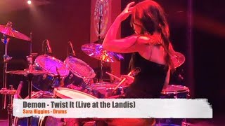 Demon - @twist-it4197 -  Drum cam - Live at the Landis