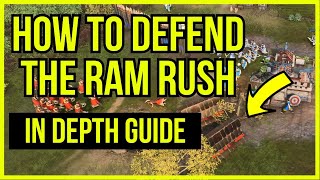 AOE4 | How To Defend A Ram Rush | Detailed Guide