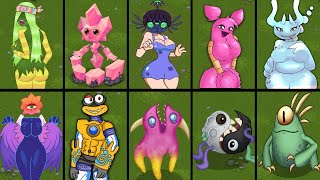 Yooreek All Monster Ethereal Workshop Vs Play Your Part Vs MPG | My Singing Monster #msmpyp2024