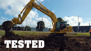 Komatsu PC210LCi-10 Excavator tested | Deals on Wheels