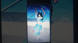 Rina recraten the viral water dance challenge 💧😍# Sakura school simulator #shorts #tik Tok #viral