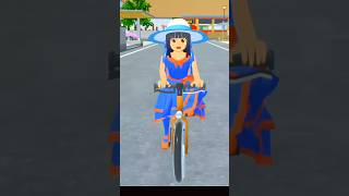 Mio ready for college 🤗🚴 wow 😯 rocked style #sakura#shortviral#trendingshorts#foryou#sssshorts