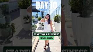 Day 10 of starting a business from zero #business #shorts #ca #startup #finance #job #caishajaiswal