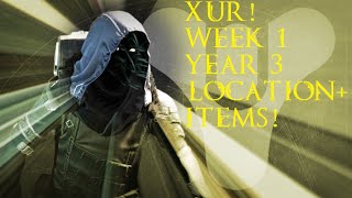 Xur Week 1: Location/Items Review