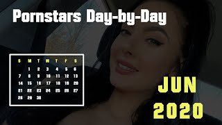 Pornstars day by day - June 2020