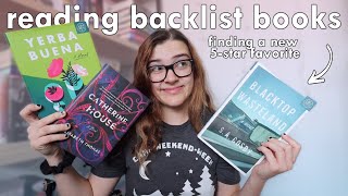 Finding a new favorite!!! and reading backlist books ✨ (Backlist Bonanza episode 1)