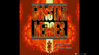 Gunstar Heroes gameplay (PC Game, 1993)